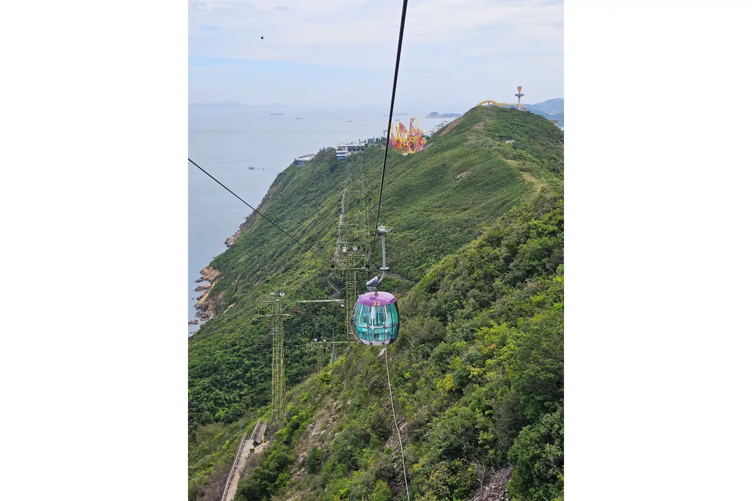 Oscillation Analysis solar prototype on ropeway